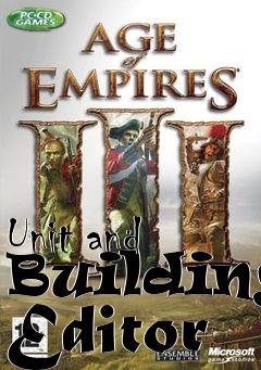 Box art for Unit and Building Editor
