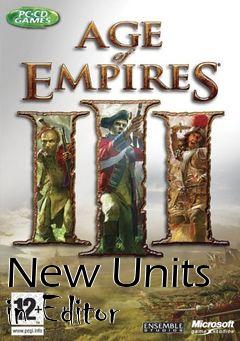 Box art for New Units in Editor
