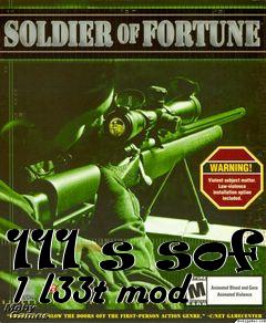 Box art for 111 s sof 1 l33t mod