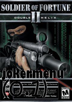 Box art for jokermenu (0.1)