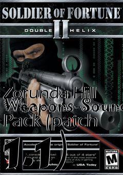 Box art for Zorunda Hill Weapons-Sound Pack (patch 1.1)