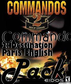 Box art for Commandos 2: Destination Paris English Pack
