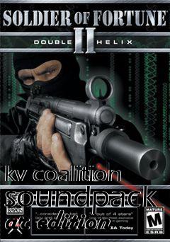 Box art for kv coalition soundpack ar edition