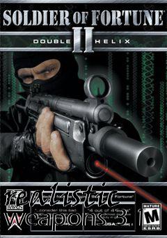 Box art for realistic weapons 3.1