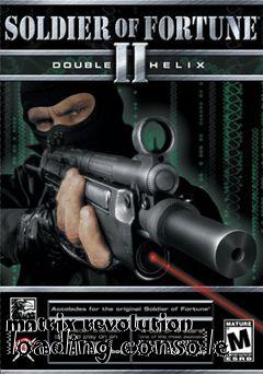 Box art for matrix revolution loading console