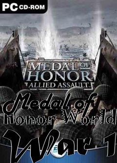 Box art for Medal of Honor World War 1