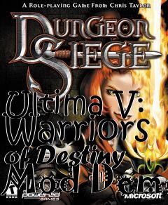 Box art for Ultima V: Warriors of Destiny Mod Demo