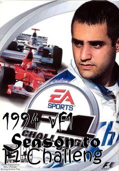 Box art for 1994 VF1 Season to F1 Challeng