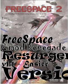 Box art for FreeSpace 2 mod Renegade Resurgence v1.1 - Easier Version