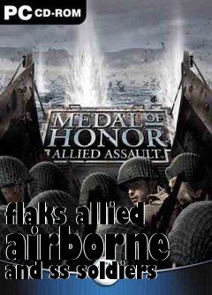Box art for flaks allied airborne and ss soldiers