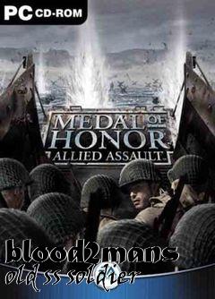 Box art for blood2mans old ss soldier