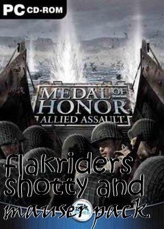 Box art for flakriders shotty and mauser pack