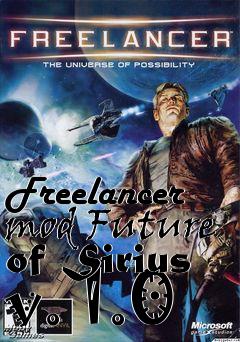 Box art for Freelancer mod Future of Sirius v. 1.0