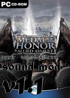 Box art for user - windtalkers sound mod v1.1