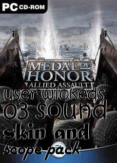 Box art for user-wickeds 03 sound skin and scope pack