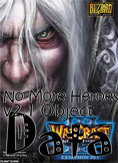 Box art for No More Heroes v2.1 Object Data