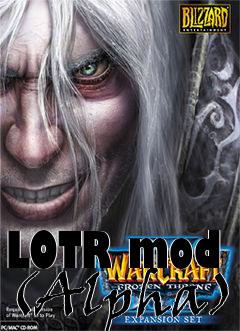 Box art for LOTR mod (Alpha)