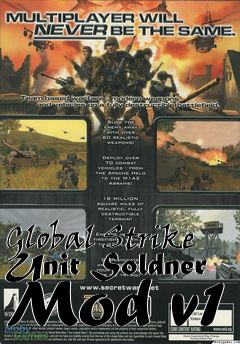 Box art for Global Strike Unit Soldner Mod v1