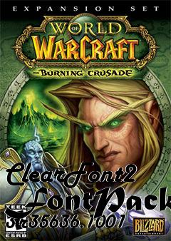 Box art for ClearFont2 FontPack 3-r35636.1001