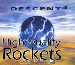 Box art for High Quality Rockets