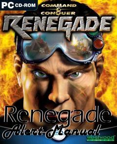 Box art for Renegade Alert Manual