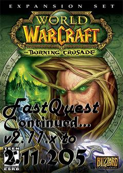 Box art for FastQuest Continued... v2.11.x to 2.11.205