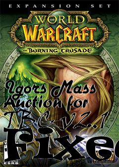 Box art for Igors Mass Auction for TBC v2.1 Fixed