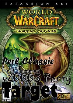 Box art for Perl Classic Unit Frames v20003 Party Target