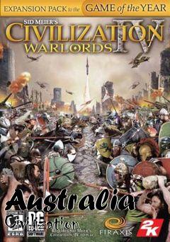 Box art for Australia Civilization