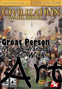 Box art for Great Person Mod for Warlords v. 1.01 With Art