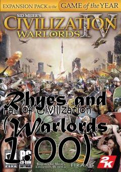 Box art for Rhyes and Fall of Civilization (Warlords 1.00)