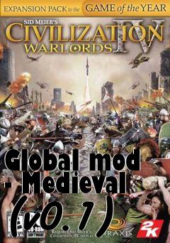 Box art for Global mod - Medieval (v0.1)