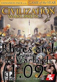 Box art for Rhyes and Fall of Civilization for Warlords (1.09