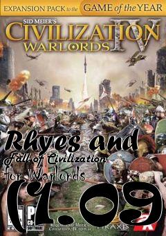 Box art for Rhyes and Fall of Civilization for Warlords (1.09