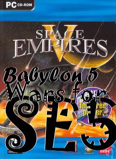 Box art for Babylon 5 Wars for SE5