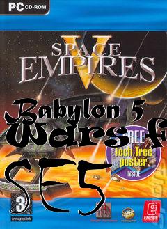 Box art for Babylon 5 Wars for SE5