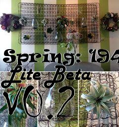 Box art for Spring: 1944 Lite Beta V0.2