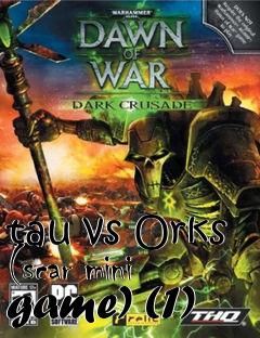 Box art for tau vs Orks (scar mini game) (1)