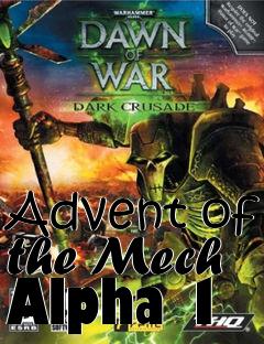 Box art for Advent of the Mech Alpha 1