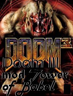 Box art for Doom III mod Tower of Babel
