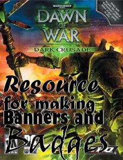 Box art for Resource for making Banners and Badges