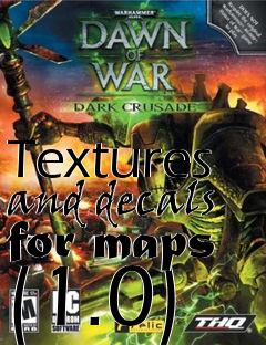 Box art for Textures and decals for maps (1.0)