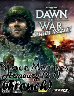 Box art for Space Marines Armoury (2.1) (French)