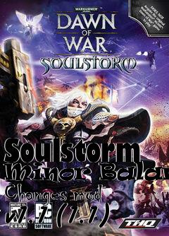 Box art for Soulstorm Minor Balance Changes mod v1.1 (1.1)