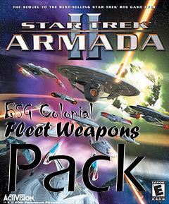 Box art for BSG Colonial Fleet Weapons Pack