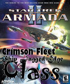 Box art for Crimson Fleet Ship Jagged-Edge Class