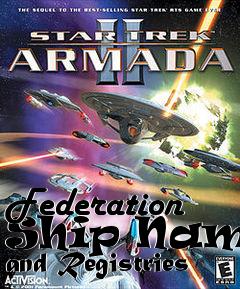 Box art for Federation Ship Names and Registries