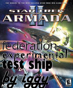 Box art for federation experimental test ship by iggy