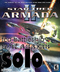 Box art for fed battleship refit anakin solo