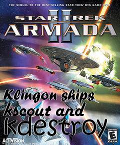 Box art for Klingon ships kscout and kdestroy